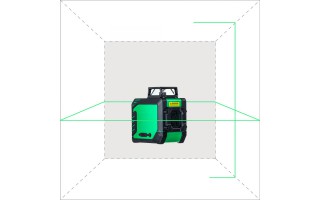 Уровень лазерный   GREENLINER 360 ф-мы "INSTRUMAХ"