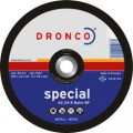 DRONCO Отрезной круг (диск) по металлу для ж/д рельсов AS 24 R  BAHN special фирмы "DRONCO"