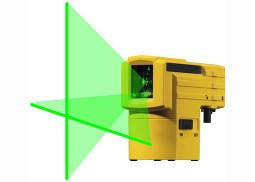 Лазерный уровень тип LAX 50 c зелёными лучами